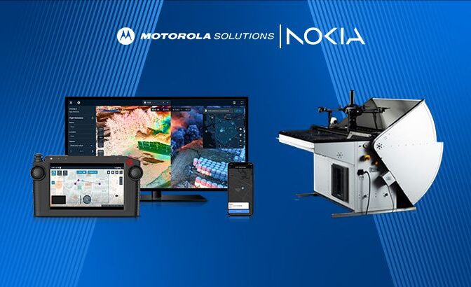 Nokia and Motorola Solutions Announce Drone Technology Integration for Public Safety and Mission-Critical Industries